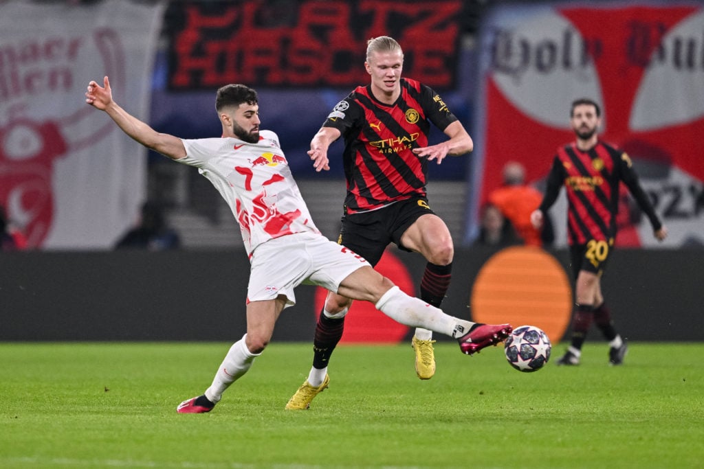 RB Leipzig v Manchester City: Round of 16 Leg One - UEFA Champions League