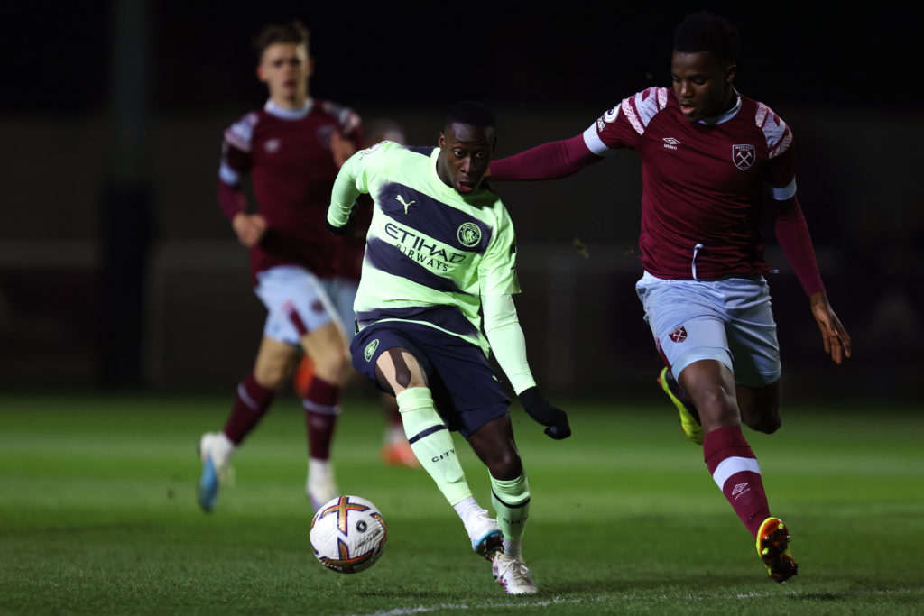 West Ham United U21 v Manchester City U21 - Premier League 2