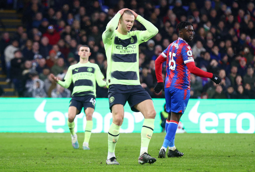 Crystal Palace v Manchester City - Premier League