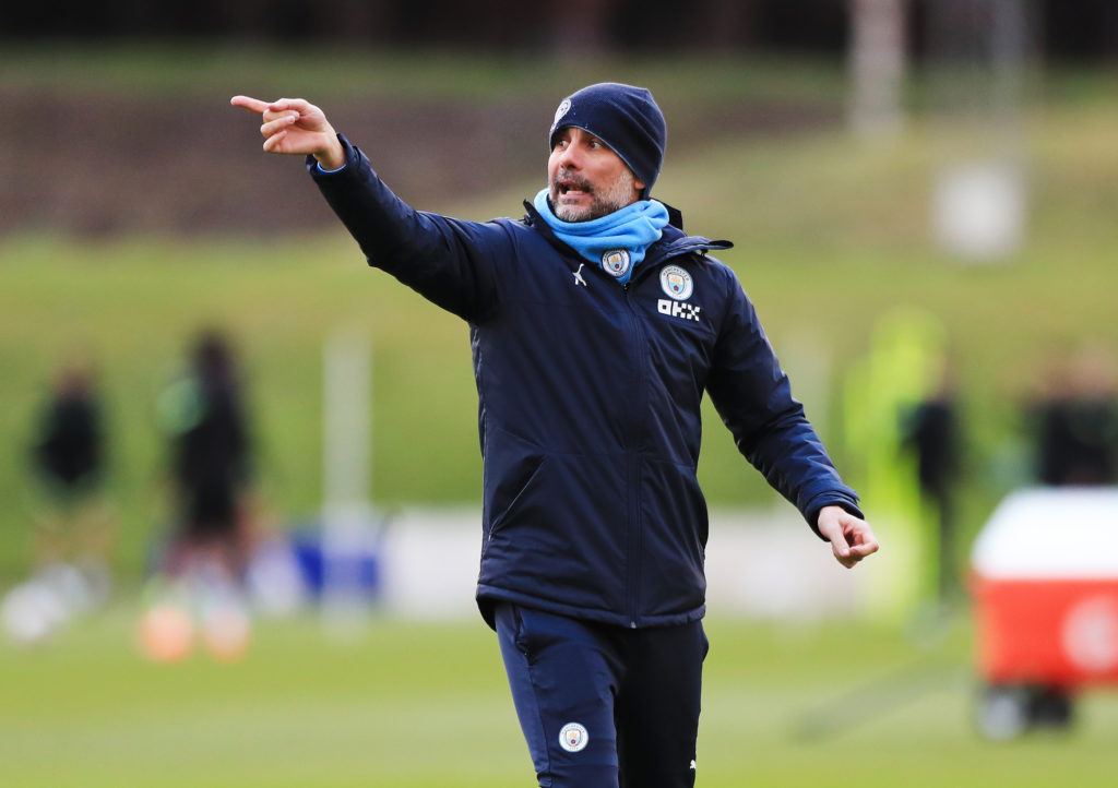 Manchester City Training Session and Press Conference