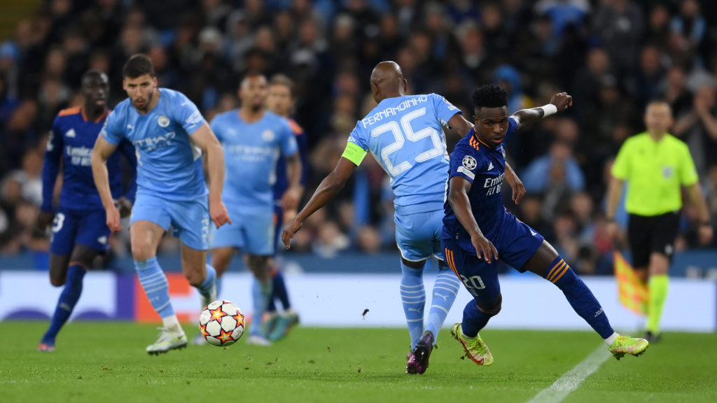Manchester City v Real Madrid Semi Final Leg One - UEFA Champions League