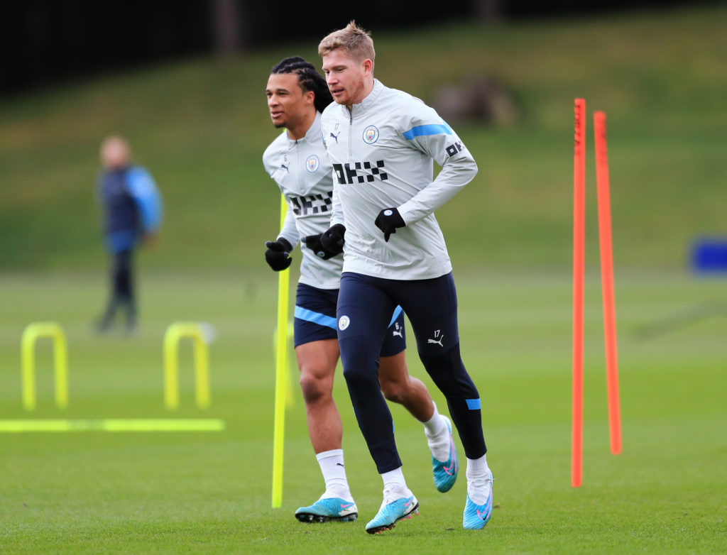 Manchester City Training Session and Press Conference