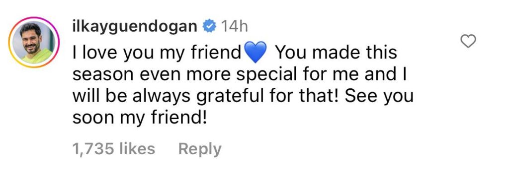 Ortega Gundogan Instagram