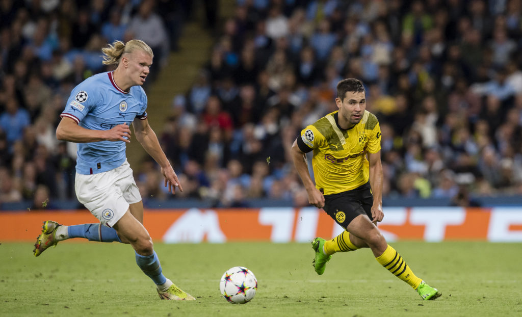 Manchester City v Borussia Dortmund: Group G - UEFA Champions League