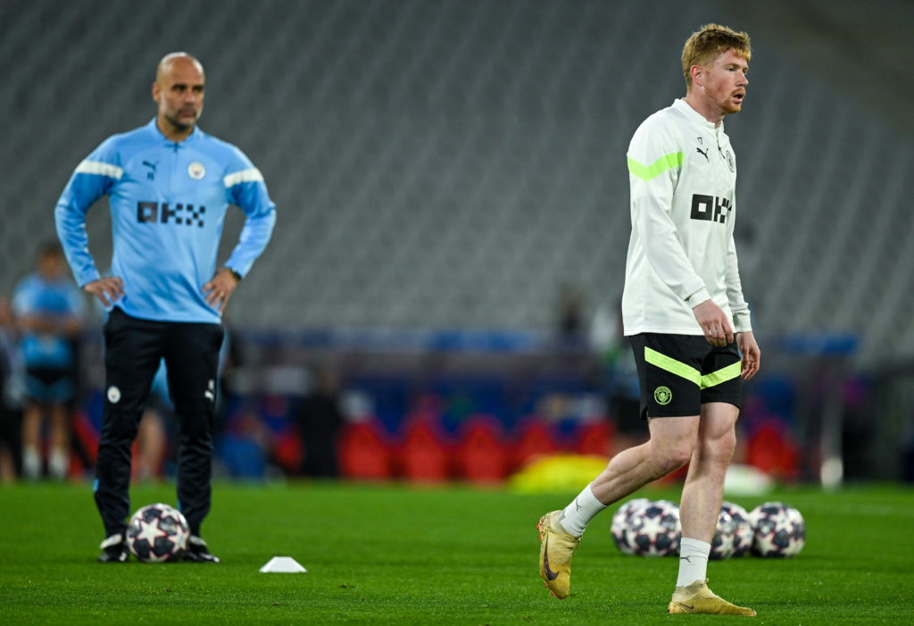 Manchester City FC Training Session and Press Conference - UEFA Champions League Final 2022/23