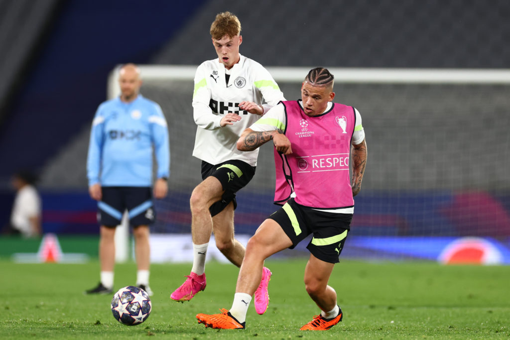 Manchester City FC Training Session And Press Conference - UEFA Champions League Final 2022/23