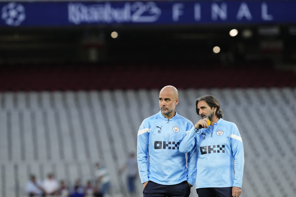 Manchester City FC Training Session And Press Conference - UEFA Champions League Final 2022/23