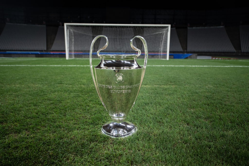 UEFA Champions League Final 2023 Stadium And Trophy Feature