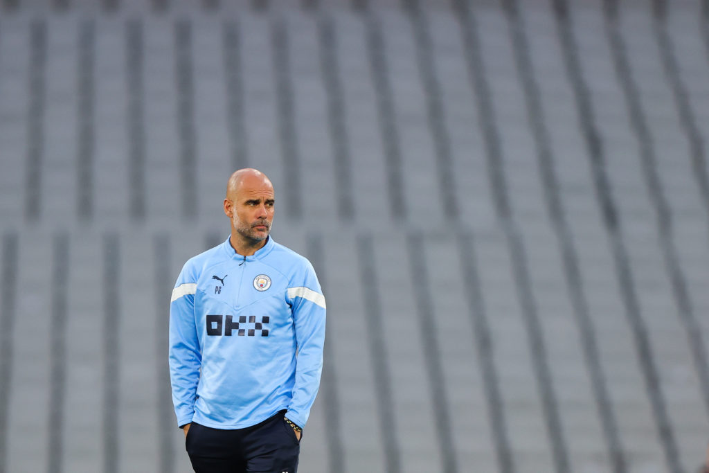 Manchester City FC Training Session And Press Conference - UEFA Champions League Final 2022/23