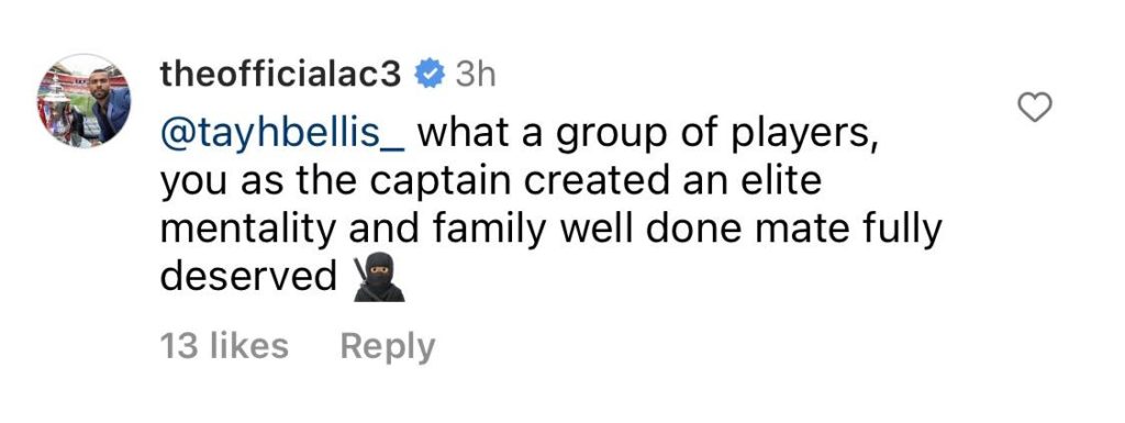 Cole Harwood-Bellis Instagram