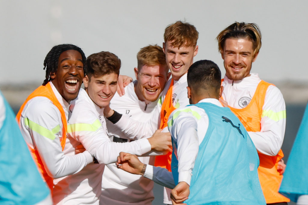 Manchester City Training Session