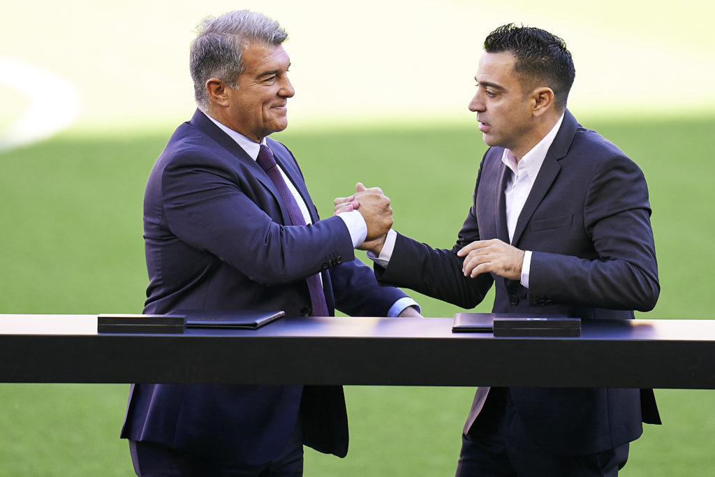 Xavi Hernandez Unveiled As New FC Barcelona FC Head Coach