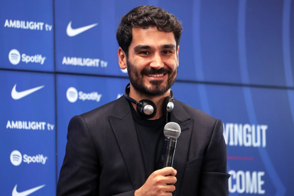 Presentation Of Ilkay Gundogan As A New FC Barcelona Player