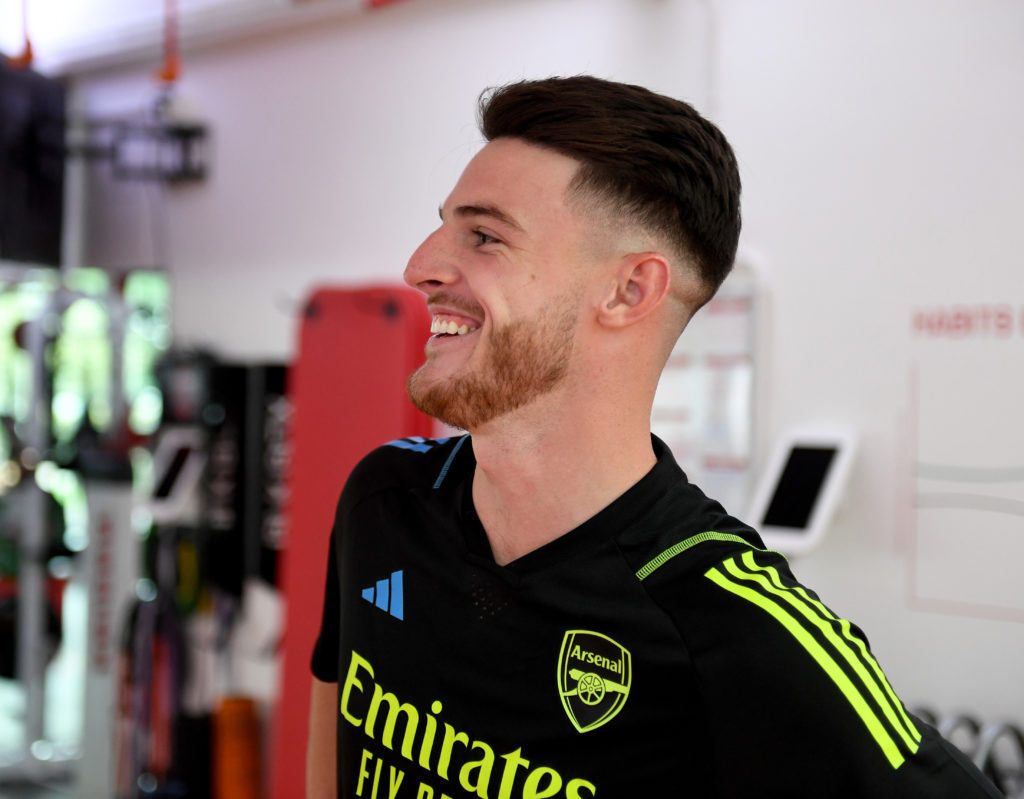 Arsenal Unveil New Signing Declan Rice