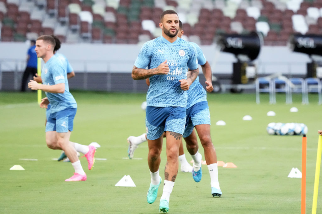 Manchester City Press Conference & Training Session