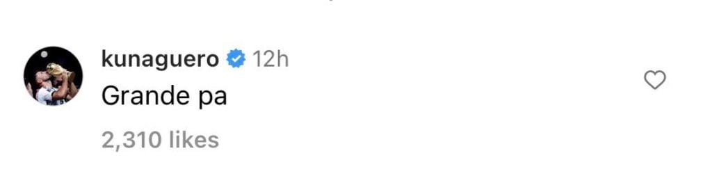 Laporte Aguero Instagram