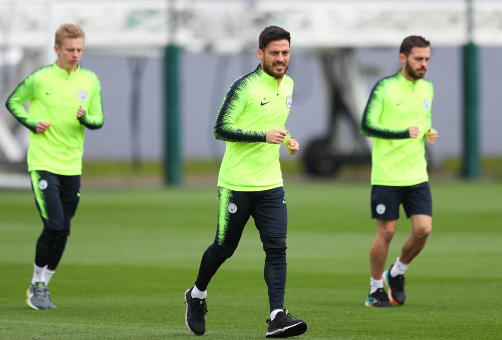 Manchester City Training Session