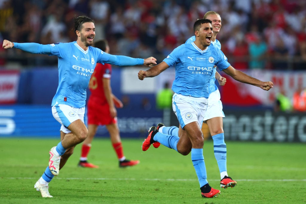 Manchester City FC v Sevilla FC - UEFA Super Cup 2023
