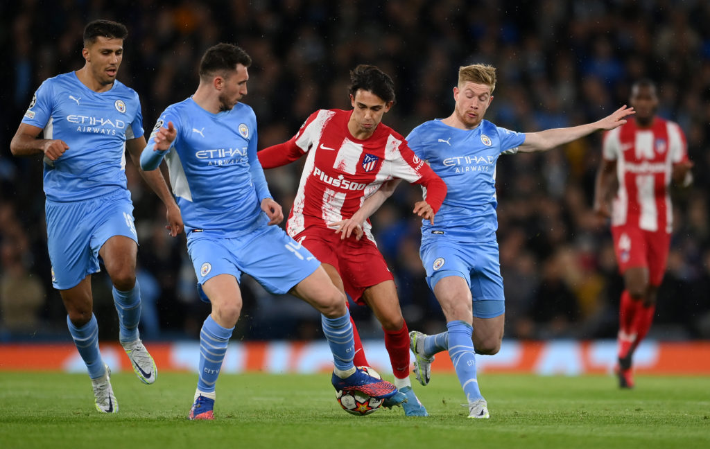 Manchester City v Atlético Madrid Quarter Final Leg One - UEFA Champions League