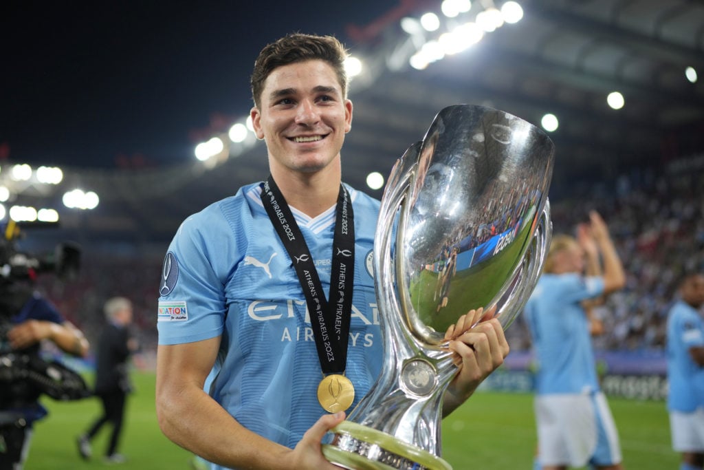 Manchester City FC v Sevilla FC - UEFA Super Cup 2023
