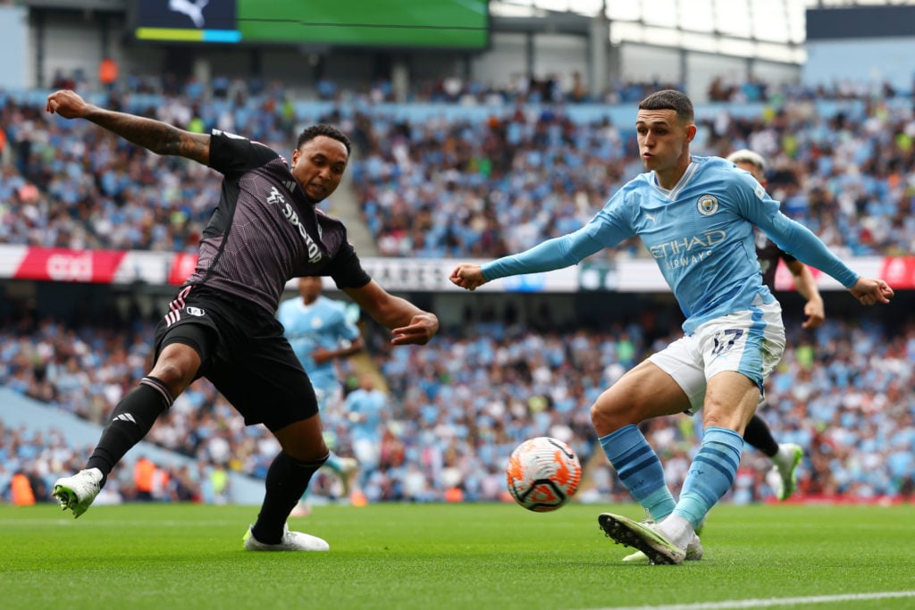 Manchester City v Fulham FC - Premier League