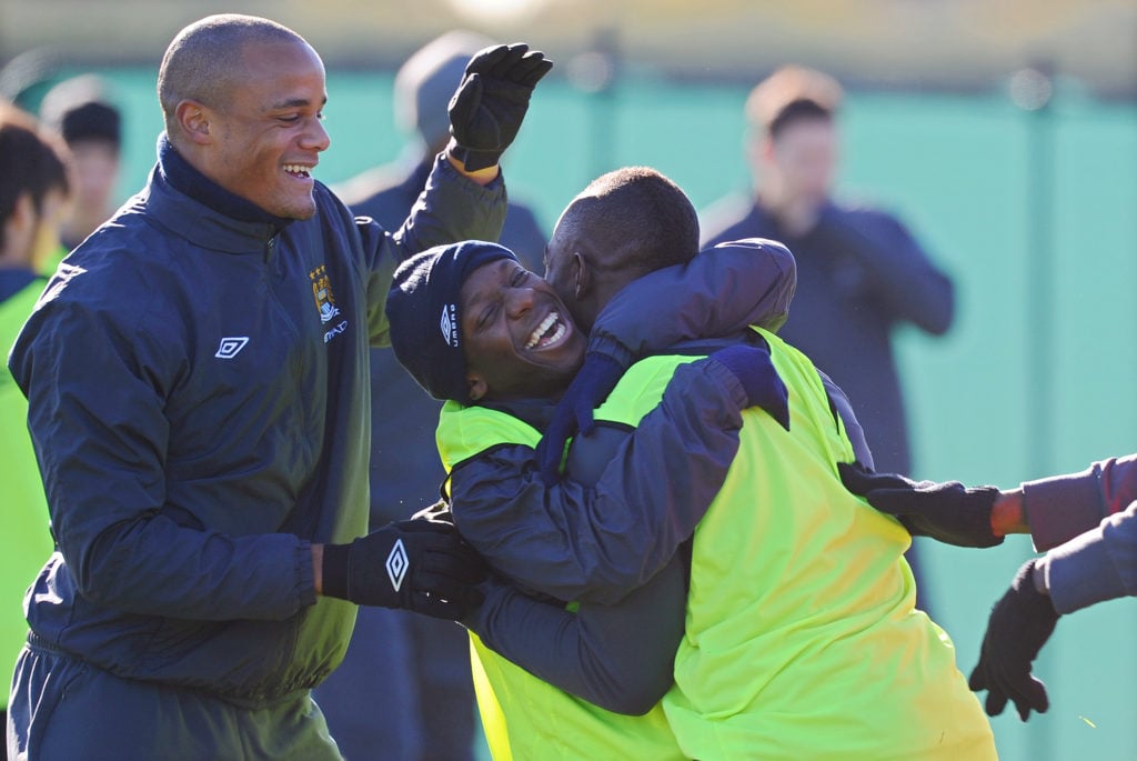 Manchester City's Belgian midfielder Vin