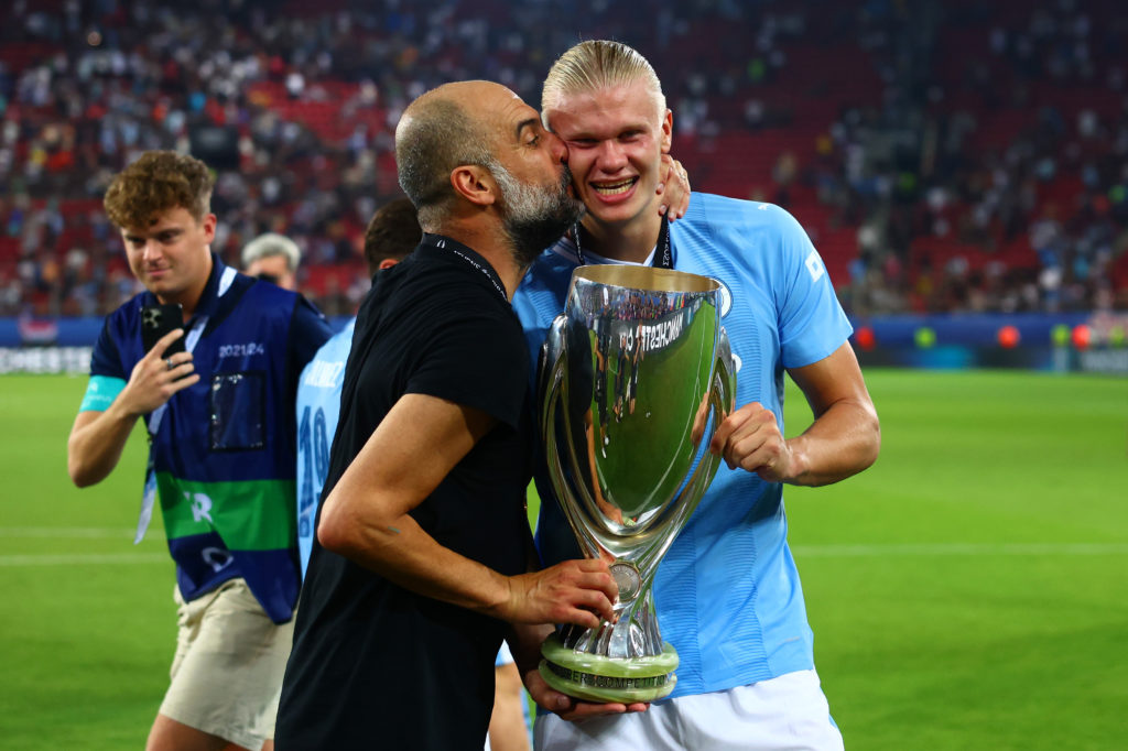 Manchester City FC v Sevilla FC - UEFA Super Cup 2023