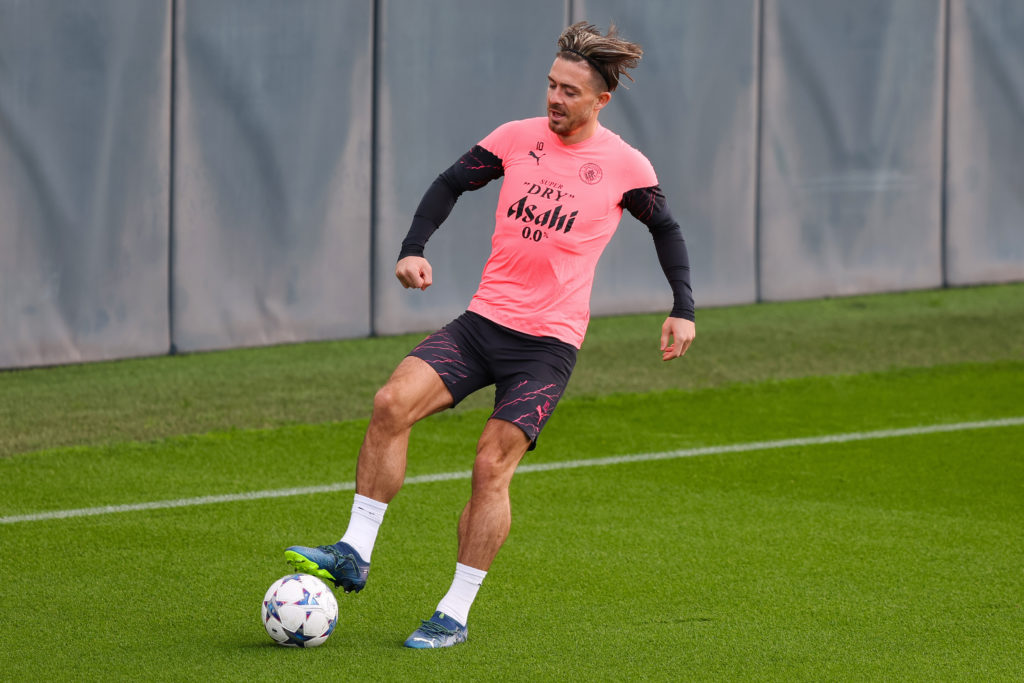 Manchester City Training Session And Press Conference - UEFA Champions League 2023/24