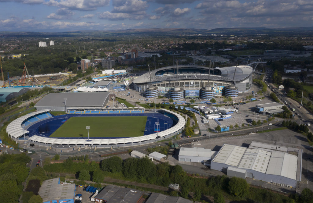 Aerial Views Of The Etihad Campus
