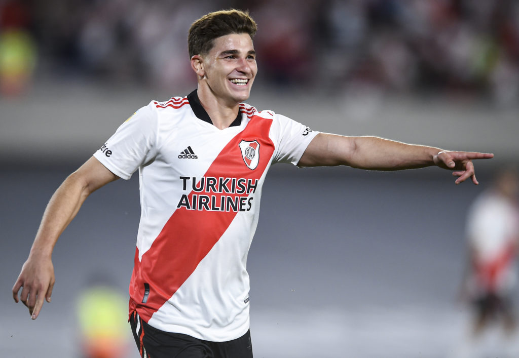 River Plate v Argentinos Juniors - Torneo Liga Profesional 2021