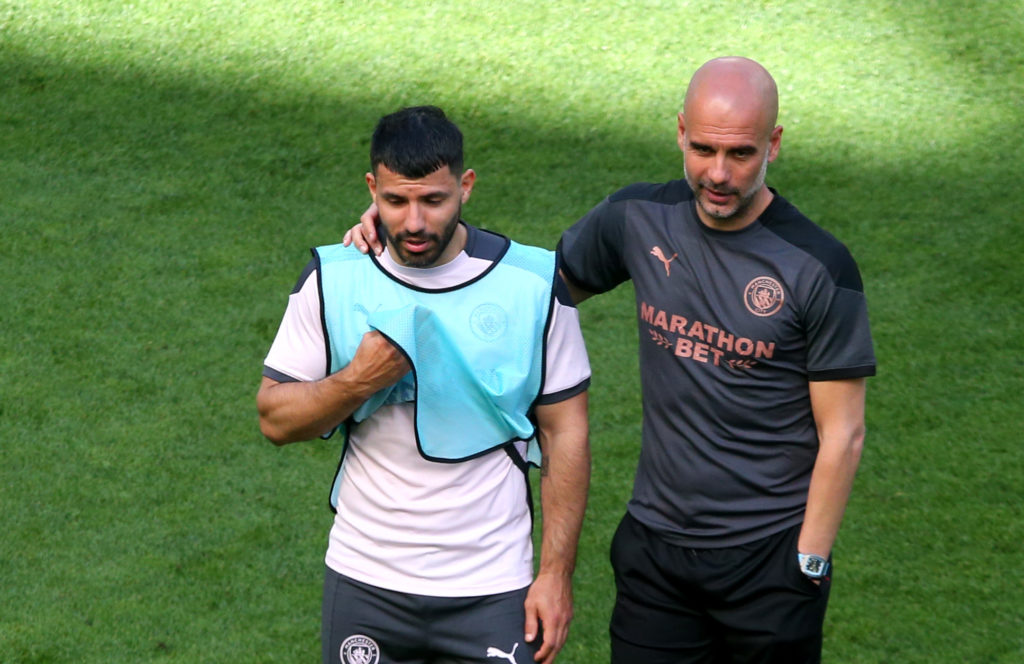 Manchester City FC Training Session and Press Conference - UEFA Champions League Final 2021
