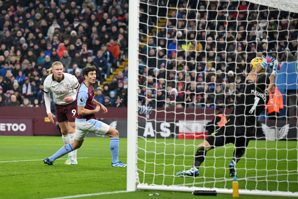 Aston Villa v Manchester City - Premier League