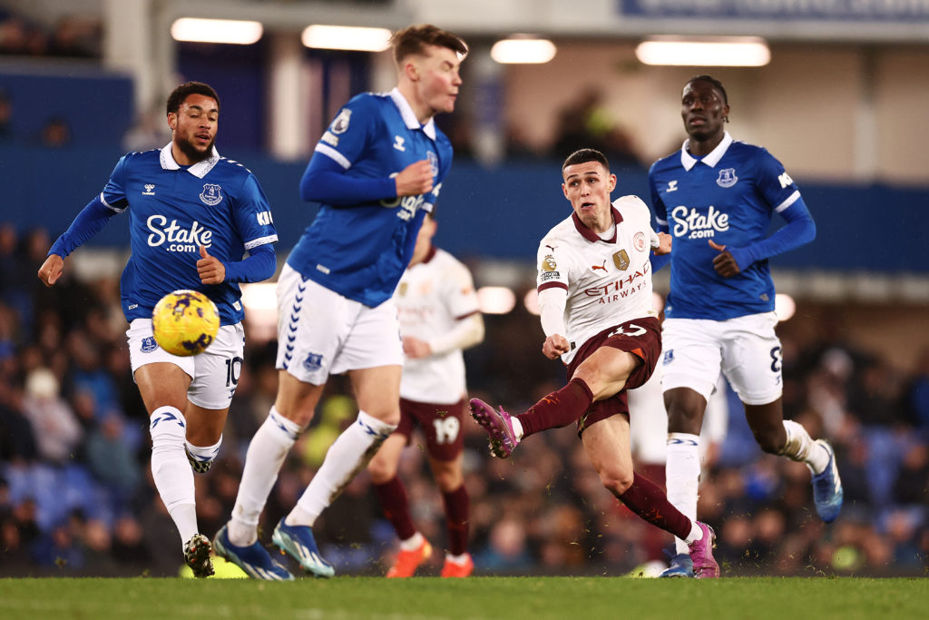Everton FC v Manchester City - Premier League
