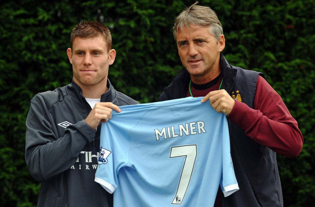 Manchester City's new signing James Miln