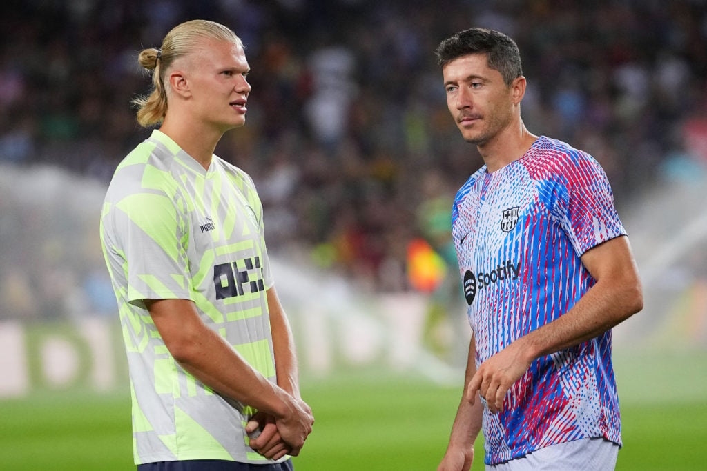 FC Barcelona v Manchester City - Friendly Match