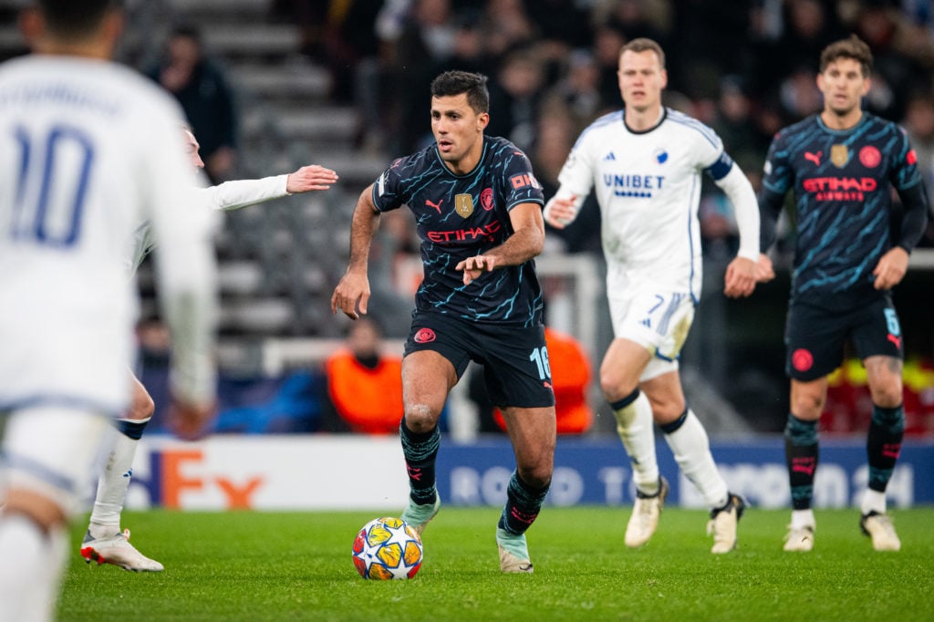 F.C. Copenhagen v Manchester City: Round of 16 First Leg - UEFA Champions League 2023/24