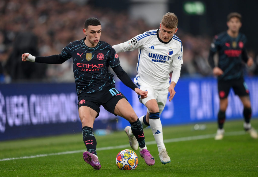 F.C. Copenhagen v Manchester City: Round of 16 First Leg - UEFA Champions League 2023/24
