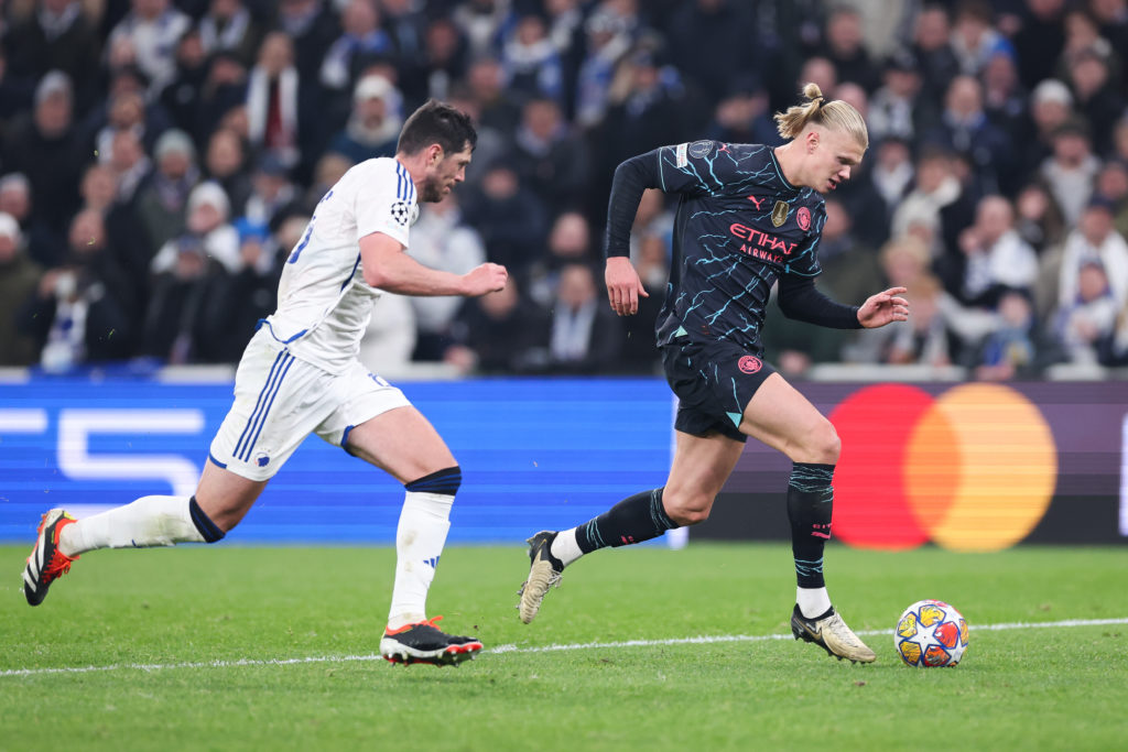 F.C. Copenhagen v Manchester City: Round of 16 First Leg - UEFA Champions League 2023/24