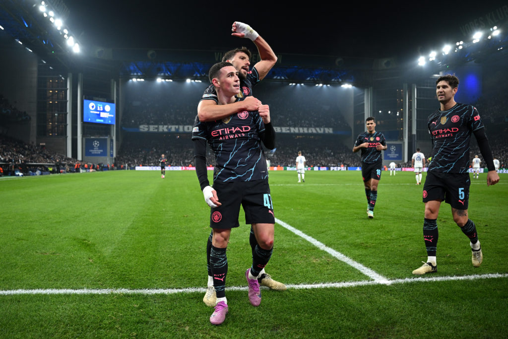 F.C. Copenhagen v Manchester City: Round of 16 First Leg - UEFA Champions League 2023/24