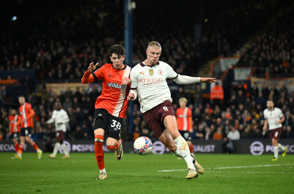 Luton Town v Manchester City - Emirates FA Cup Fifth Round