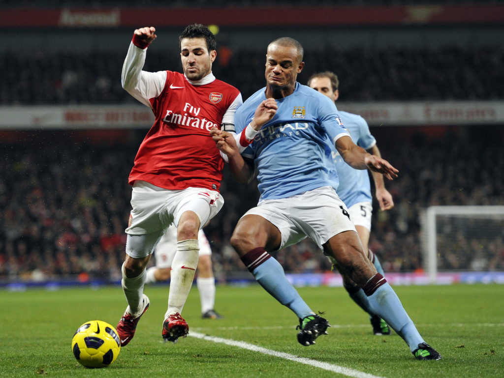Arsenal's Spanish midfielder Cesc Fabreg