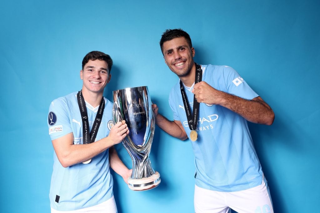 Manchester City FC v Sevilla FC - UEFA Super Cup 2023