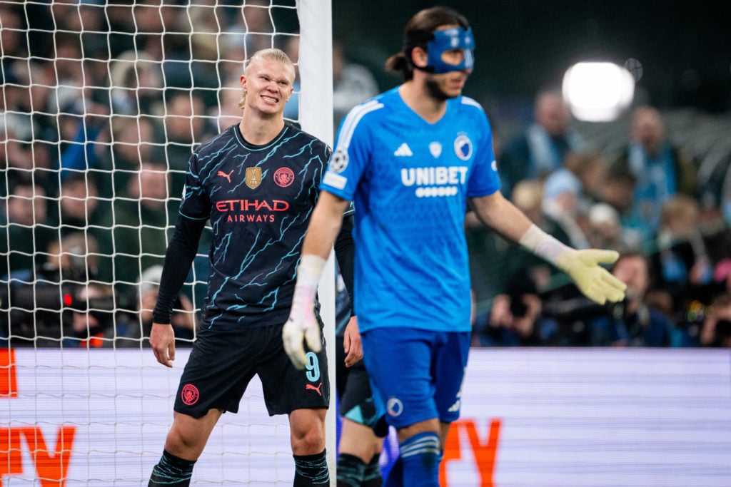 F.C. Copenhagen v Manchester City: Round of 16 First Leg - UEFA Champions League 2023/24