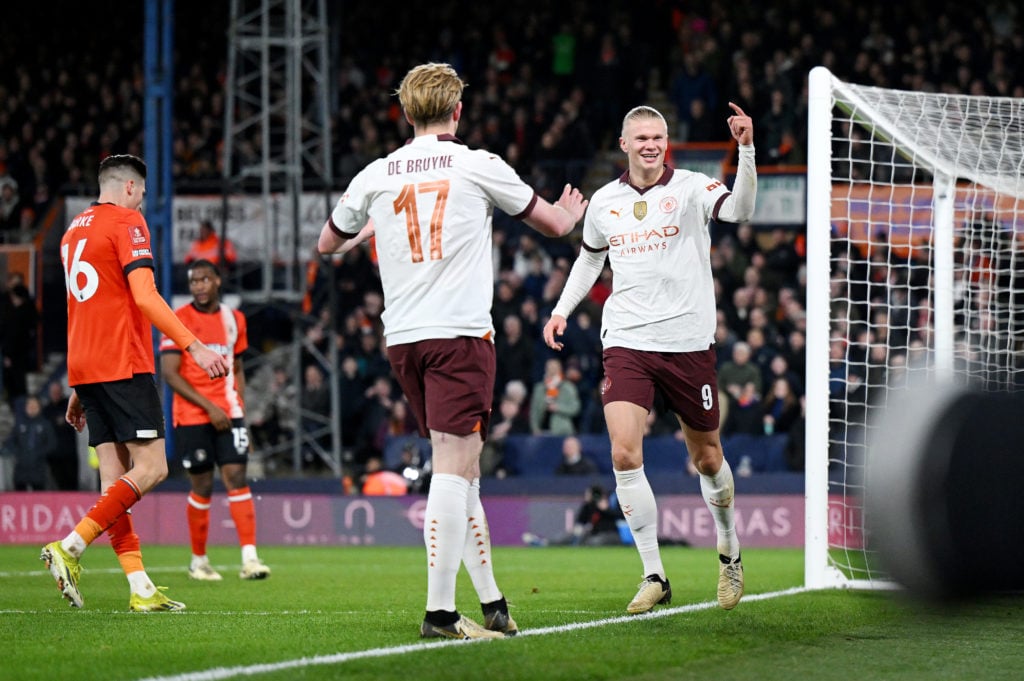 Luton Town v Manchester City - Emirates FA Cup Fifth Round