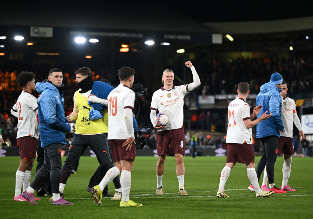 Luton Town v Manchester City - Emirates FA Cup Fifth Round