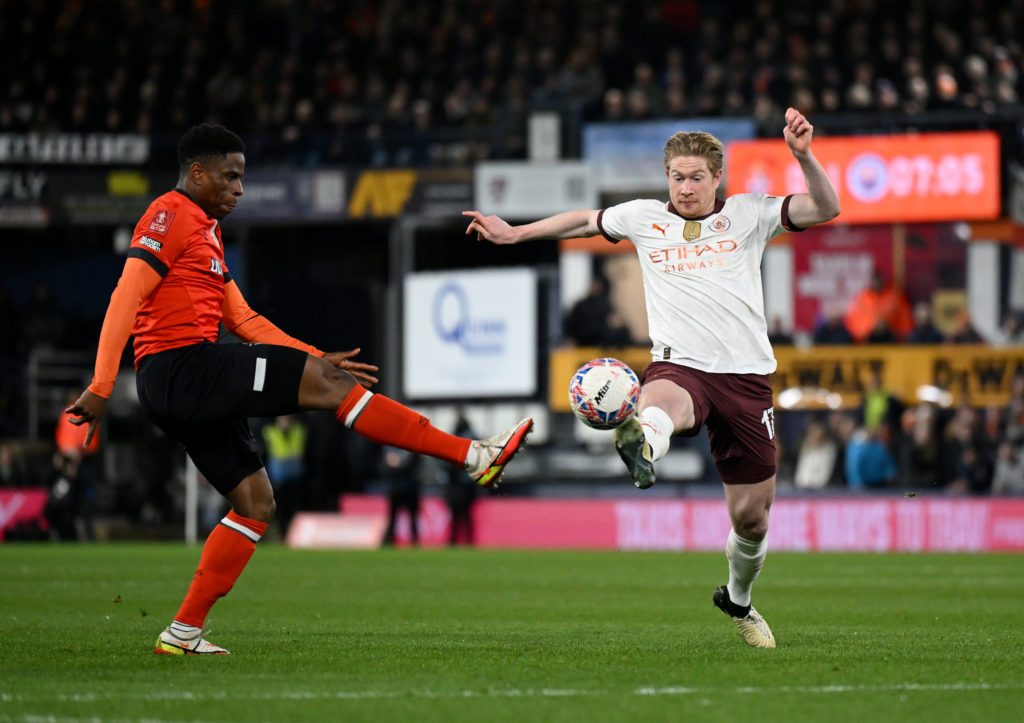 Luton Town v Manchester City - Emirates FA Cup Fifth Round