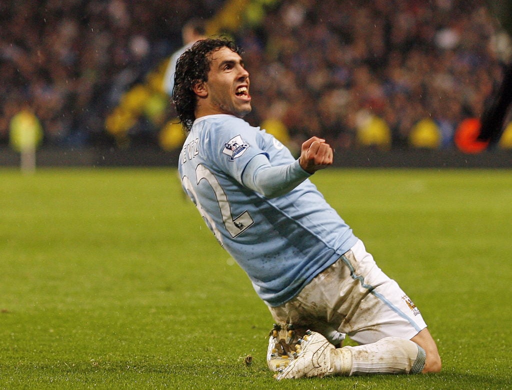 Manchester City's Argentine striker Carl
