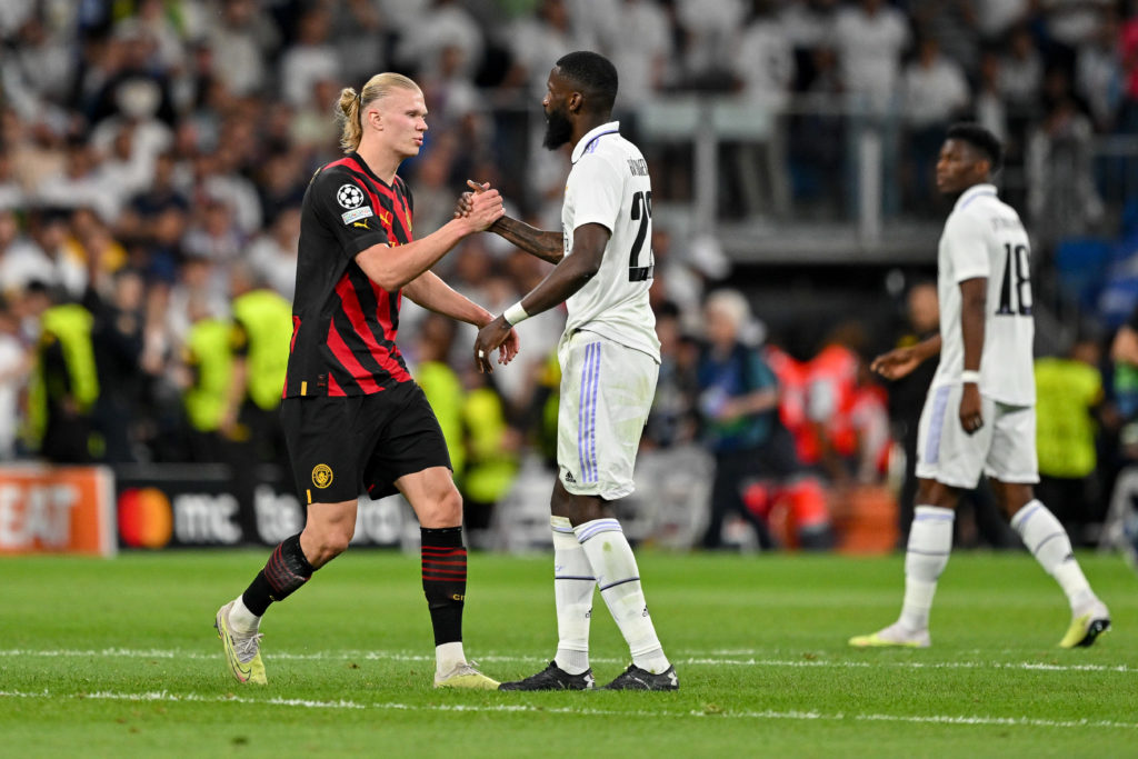 Real Madrid v Manchester City FC: Semi-Final First Leg - UEFA Champions League