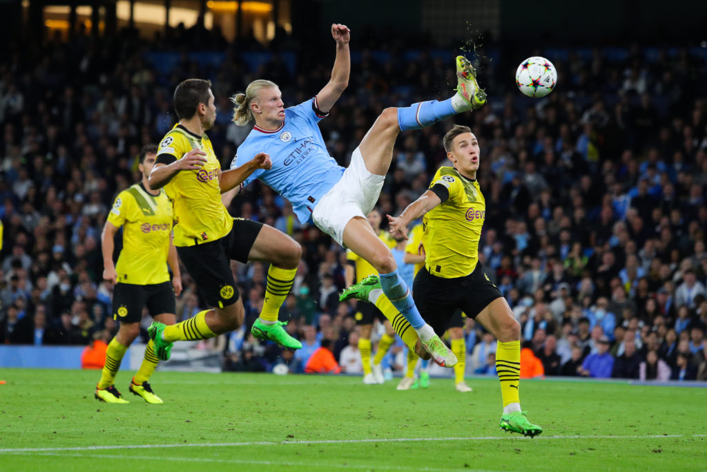 Manchester City v Borussia Dortmund: Group G - UEFA Champions League