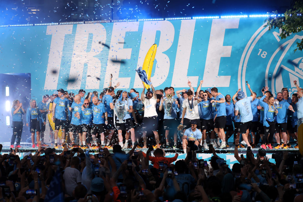 Manchester City Trophy Parade